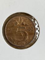5 cent 1956 met originele kleur en glans, Verzenden, Koningin Juliana