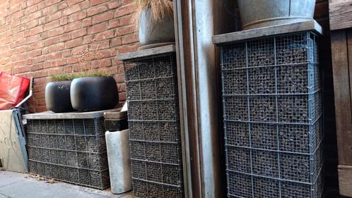 Gratis schanskorven, Tuin en Terras, Tuinhekken en Hekwerk, Gebruikt, IJzer, Ophalen