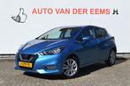 Nissan Micra 101PK IG-T N-Connecta Nap / Apple-android / Cli, Voorwielaandrijving, Gebruikt, Euro 6, Blauw
