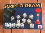 Script-O-Gram Bordspel Jumbo, Drie of vier spelers, Ophalen of Verzenden, Gebruikt, Reisspel