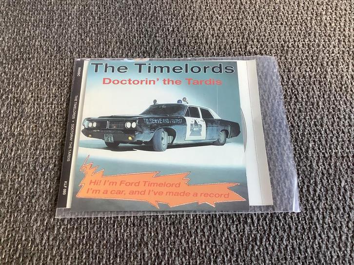 The Timelords-Doctorin’ The Tardis cd (Ben/very rare!), Cd's en Dvd's, Cd's | Dance en House, Gebruikt, Ophalen of Verzenden