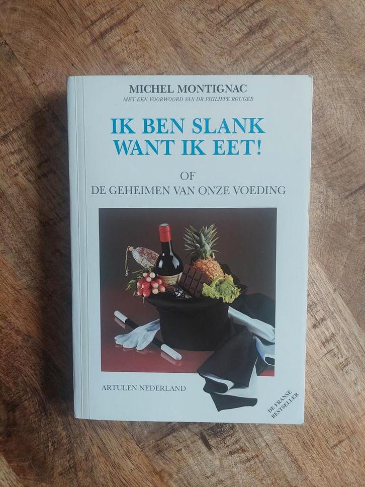 KOOKBOEK: " IK BEN SLANK WANT IK EET", Boeken, Kookboeken, Nieuw, Nederland en België, Ophalen of Verzenden