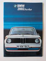 BMW 2002 Turbo Brochure - Zeldzaam!, Ophalen of Verzenden, Gelezen, BMW, BMW