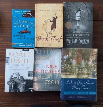 Engelstalige boeken: Nine Suitcases & I Kiss Your Hands Many beschikbaar voor biedingen