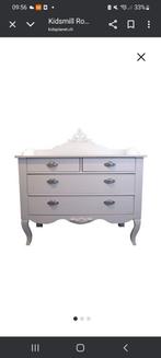 Kidsmill Prachtige  romantic/barok baby commode/ladekast, Huis en Inrichting, Kasten | Ladekasten, Ophalen, Gebruikt, 3 of 4 laden