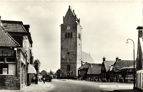 Minnertsga, Meinardswei - ongelopen, Verzamelen, Ansichtkaarten | Nederland, Ongelopen, Overijssel, 1920 tot 1940, Ophalen of Verzenden