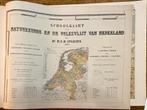 Schoolkaart Natuurkunde en Volksvlijt van NL - Staring, Nederland, Gelezen, Ophalen of Verzenden, 1800 tot 2000