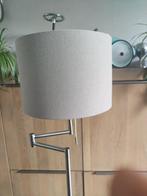 vloerlamp leeslamp RVS, Huis en Inrichting, Lampen | Vloerlampen, Ophalen, Strak., Zo goed als nieuw, Metaal