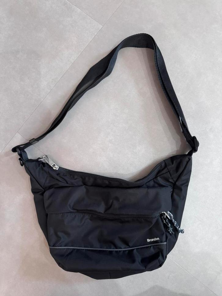 Branden - Safe Crossbody tas travel, Sieraden, Tassen en Uiterlijk, Tassen | Schoudertassen, Zo goed als nieuw, Zwart, Ophalen of Verzenden