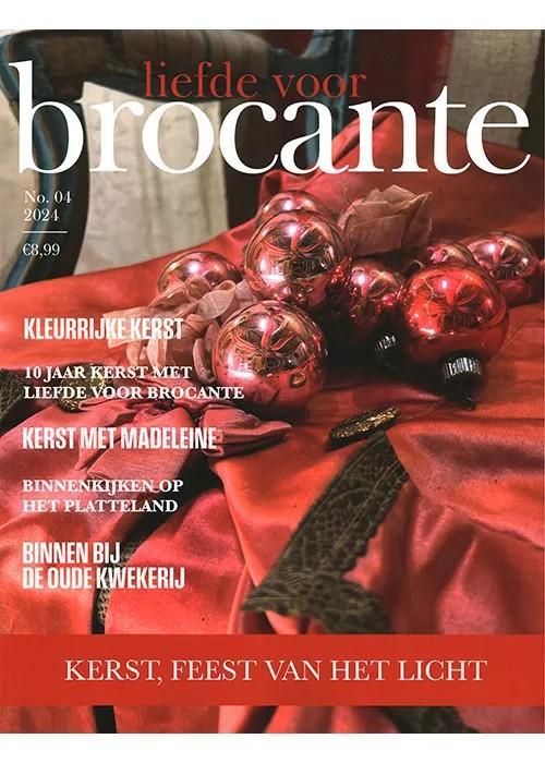 Liefde voor Brocante - Kerstnummer 2024 NIEUW, Boeken, Tijdschriften en Kranten, Nieuw, Glossy, Ophalen of Verzenden