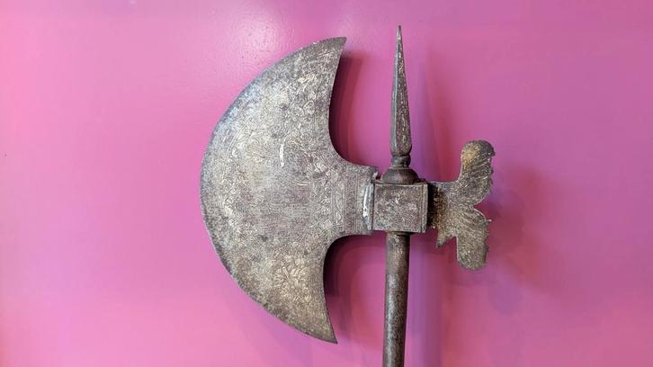 Perzische Strijdbijl - Circa 70cm, Antiek en Kunst, Antiek | Overige Antiek, Ophalen