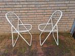 2 witte niels gammelgaard klapstoelen, Ophalen of Verzenden, Zo goed als nieuw