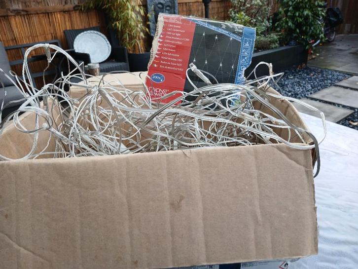 Outdoor lichtnet, 2x3, 200 leds, netvoeding, Konstsmide, Diversen, Kerst, Zo goed als nieuw, Ophalen of Verzenden