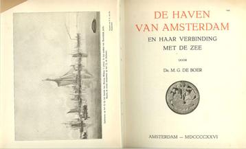 Dr. M.G. de Boer De haven van Amsterdam en haar verbinding  beschikbaar voor biedingen