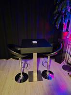 Statafel met twee Bar krukken., Ophalen of Verzenden