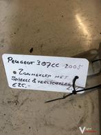 Peugeot 307 cc cabrio Zonneklep links met verlichting