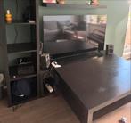 Opbergcombinatie met planken en salontafel, Huis en Inrichting, Ophalen, Gebruikt, 150 tot 200 cm, 25 tot 50 cm