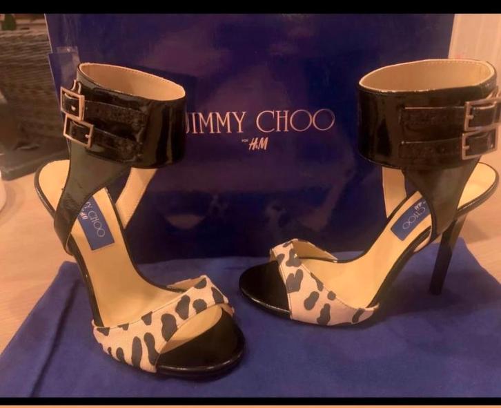 Jimmy Choo X H&M maat 37 nieuw!, Kleding | Dames, Schoenen, Nieuw, Sandalen of Muiltjes, Overige kleuren, Ophalen of Verzenden