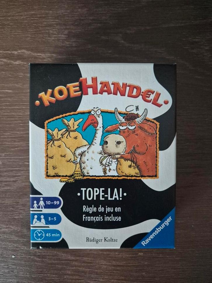 Koehandel nieuw, Hobby en Vrije tijd, Gezelschapsspellen | Kaartspellen, Nieuw, Ophalen of Verzenden