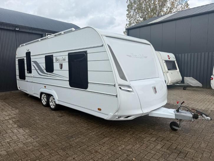 Tabbert Bellini 620 -  Frans bed - Airco - ABS - Nette staat, Caravans en Kamperen, Caravans, Bedrijf, tot en met 4, 1500 - 2000 kg