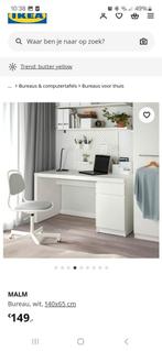 Malm bureau Ikea.. Nieuw in doos, Huis en Inrichting, Ophalen, Nieuw
