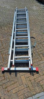 Aluminium ladder., Doe-het-zelf en Verbouw, Ladders en Trappen, Ophalen, Zo goed als nieuw, 4 meter of meer