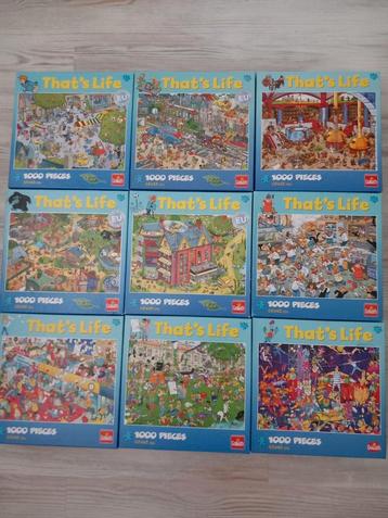That's Life Puzzels - 1000 Stukjes - Zo Goed Als Nieuw beschikbaar voor biedingen