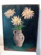 Vintage Stilleven Olieverf Schilderij, Antiek en Kunst, Kunst | Schilderijen | Klassiek, Ophalen of Verzenden