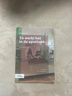 Zo werkt het in de apotheek - leerboek, Boeken, Verzenden, Beta, Gelezen, MBO