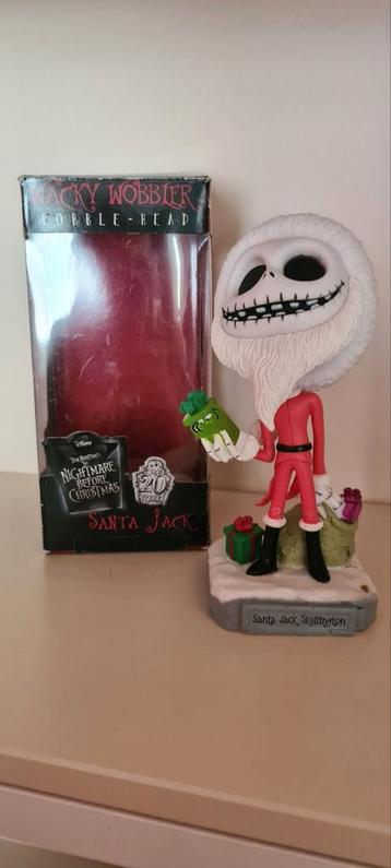 Nightmare Before Christmas Santa Jack Bobble Head beschikbaar voor biedingen