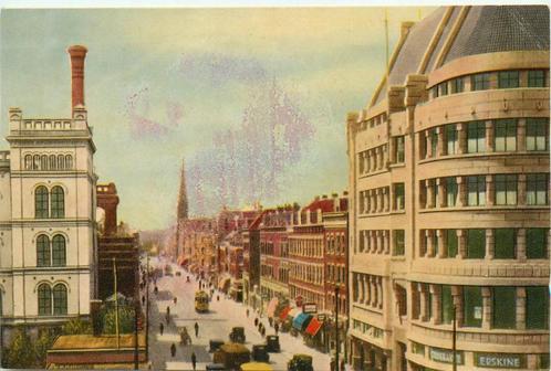(388-125-003) Rotterdam Van Oldenbarneveldtstraat, Verzamelen, Ansichtkaarten | Nederland, Zuid-Holland, Verzenden