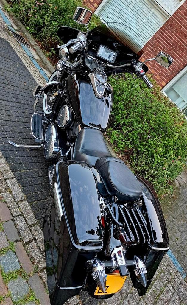 KAWASAKI CLASSIC VN 1500, Motoren, Motoren | Kawasaki, Particulier, Chopper, meer dan 35 kW, 2 cilinders, Cardan-aandrijving, LED Verlichting