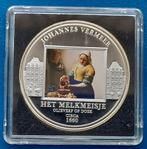 Penning Rijksmuseum Het Melkmeisje BU - 2019, Postzegels en Munten, Penningen en Medailles, Verzenden, Overige materialen, Nederland