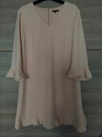 Zalmkleurige gelegenheidsjurk maat L, Ophalen of Verzenden