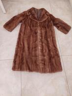 nerts jas bruin (echt bont), Kleding | Dames, Jassen | Winter, Bruin, Maat 42/44 (L), Saga mink, Ophalen of Verzenden