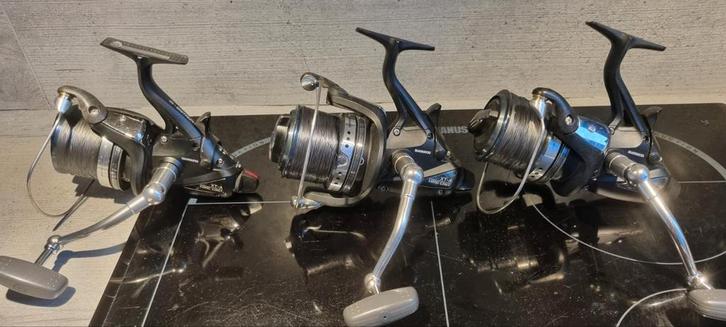 3x Shimano Baitrunner XT-A Medium Molens, Watersport en Boten, Hengelsport | Karpervissen, Gebruikt, Molen, Ophalen of Verzenden