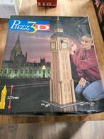 Puzzle 3d big ben geseald, Minder dan 500 stukjes, Ophalen of Verzenden, Zo goed als nieuw, Rubik's of 3D-puzzel