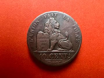 10 centimes België - Leopold I beschikbaar voor biedingen