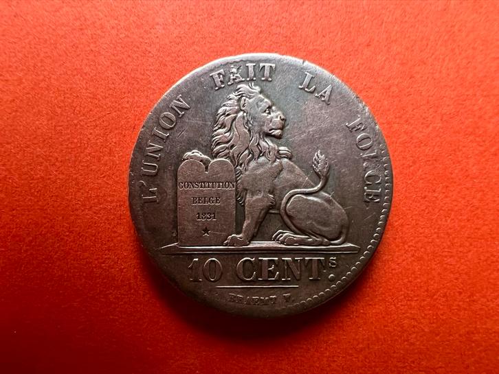 10 centimes België - Leopold I, Postzegels en Munten, Munten | België, Losse munt, Brons, Ophalen of Verzenden