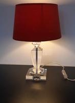 Luxe  Kristallen lamp. Merk: "Highlight"., Ophalen of Verzenden, Zo goed als nieuw, Glas, Modern