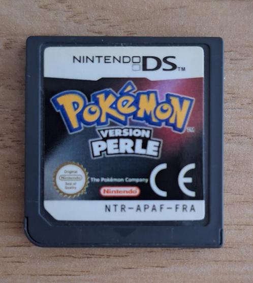 Pokemon Perle - Franse versie van Pearl (Cartridge) - DS, Spelcomputers en Games, Games | Nintendo DS, Zo goed als nieuw, Overige genres