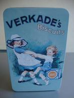 Blik Verkade, Biscuits, Koek(jes), Gebruikt, Ophalen of Verzenden, Verkade