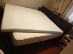 Boxspring met topper zgan, Tweepersoons, Ophalen of Verzenden, Zo goed als nieuw, Overige maten