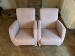 2 kwalitatieve lila fauteuille! ZGAN, Ophalen, Zo goed als nieuw, 75 tot 100 cm, 50 tot 75 cm