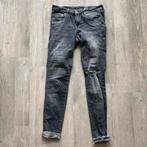 Grijze ripped skinny jeans, H&M, maat 38, H&M, Ophalen of Verzenden, Zo goed als nieuw, W28 - W29 (confectie 36)