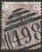GB SG 141 - 00-00-1878 - Plate 14 - Cat. Euro 40,00 (2), Verzenden, Gestempeld