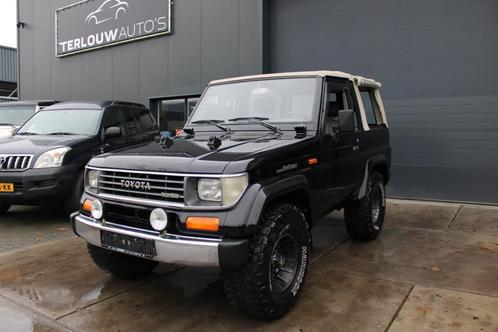 Toyota Landcruiser 2.4 Turbo Softtop Cabrio, Auto's, Toyota, Bedrijf, Te koop, Landcruiser, 4x4, Centrale vergrendeling, Lederen bekleding