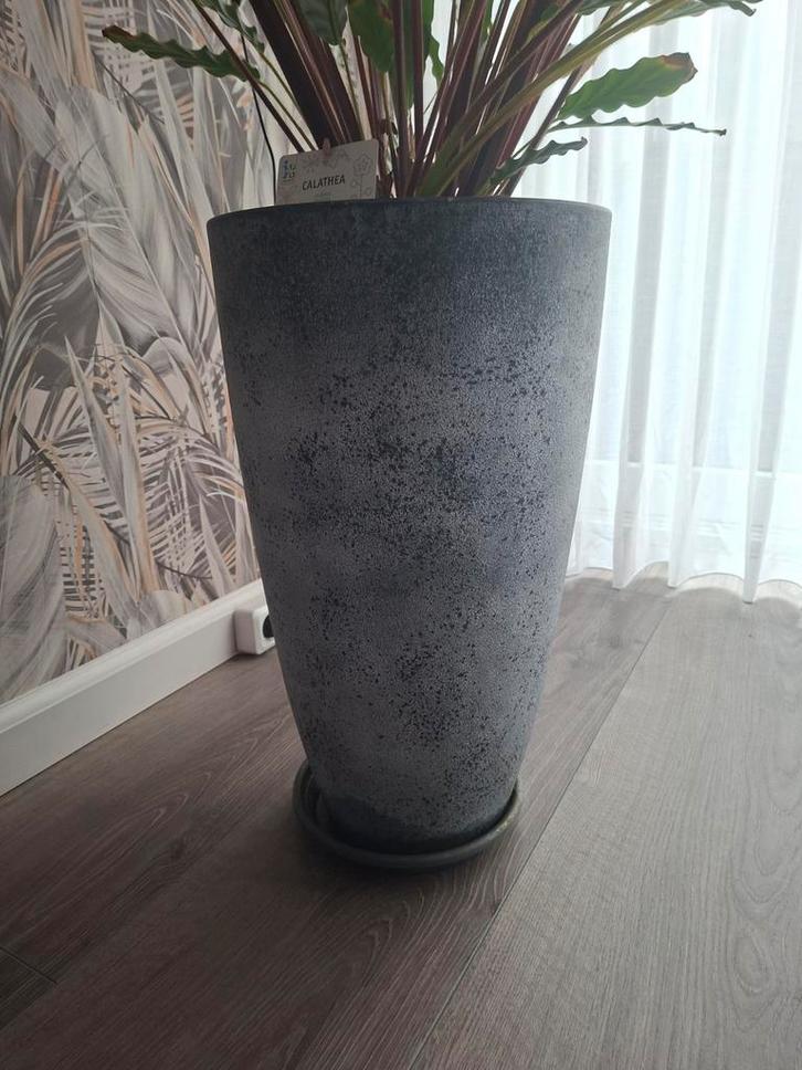 Bloempotten, Tuin en Terras, Bloempotten, Aardewerk, Binnen, Minder dan 25 cm, Rond, Ophalen