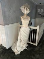 Paspop barok-stijl maat 34-38 wit-crème, Ophalen, Gebruikt