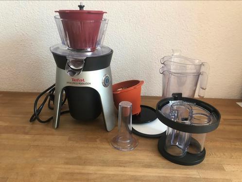 Slowjuicer Tefal Infinity press revolution ZU500, Witgoed en Apparatuur, Keukenmixers, Zo goed als nieuw, Ophalen of Verzenden